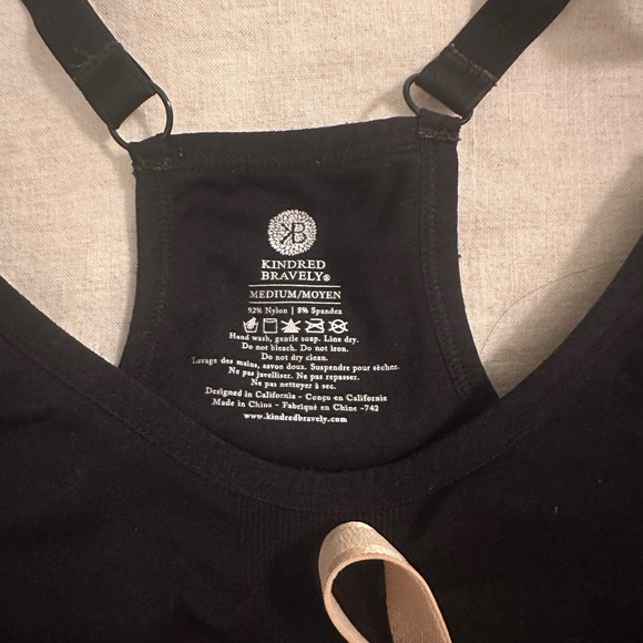 Kindred Bravely Women's simply sublime Nursing Bras - Black, Tan and Purple - Picture 3 of 5